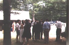 Family, Friends, Katherine (Kat) McDougal Wheeler McCandless, Wedding